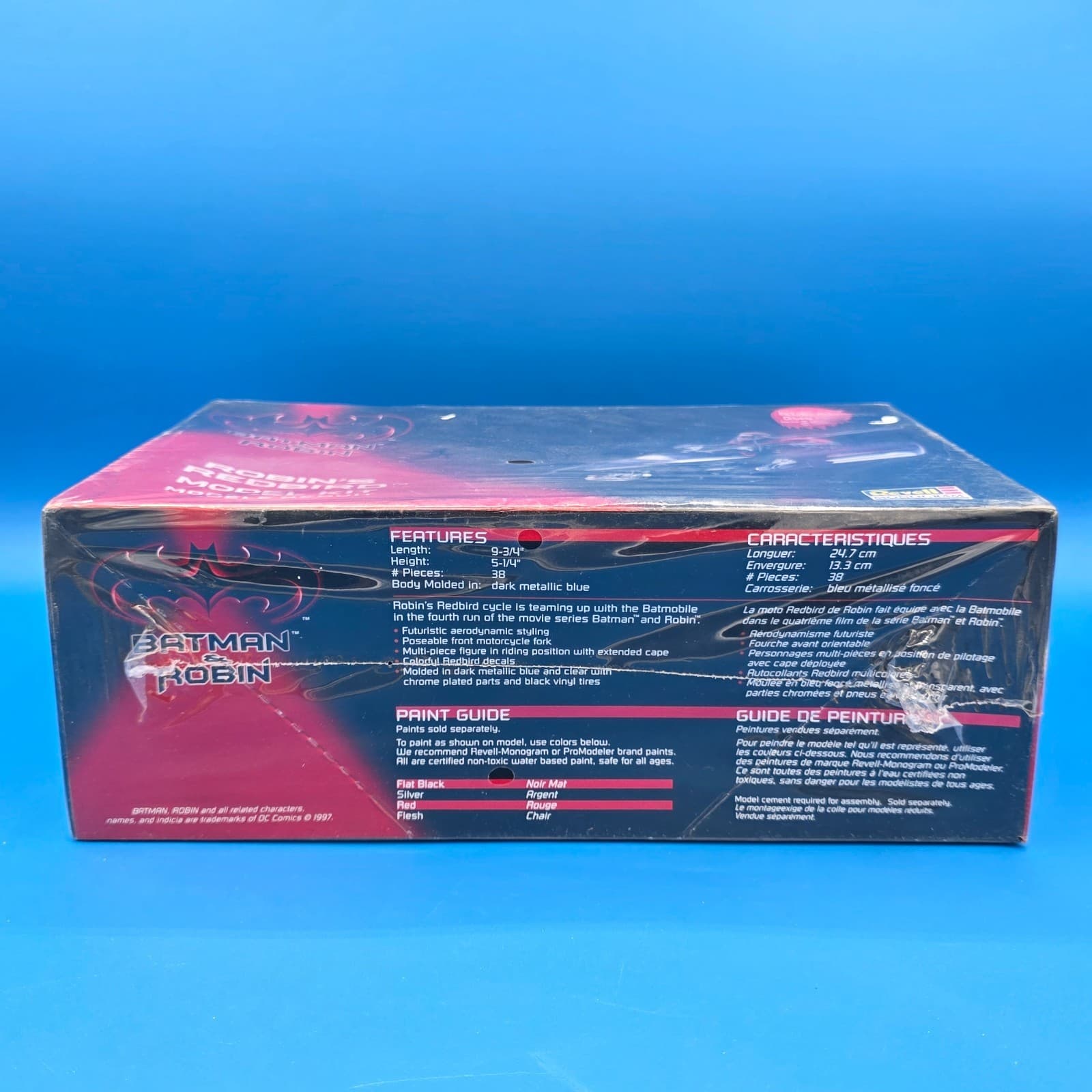 Revell Monogram Scale 1:12 Batman & Robin Robin's Redbird Model Kit 85-6725 - Thumbnail 4