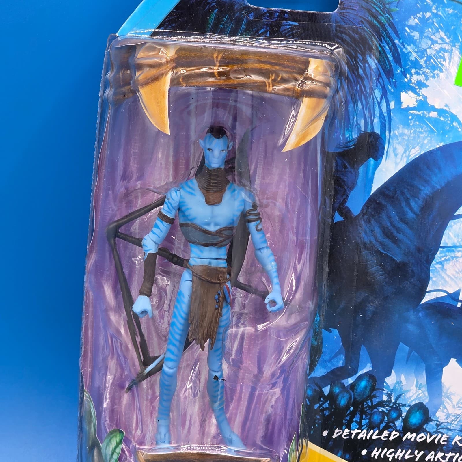 Tsu'Tey Warrior Figure James Cameron's Avatar 2009 Mattel NIB 4 INCH - Thumbnail 3