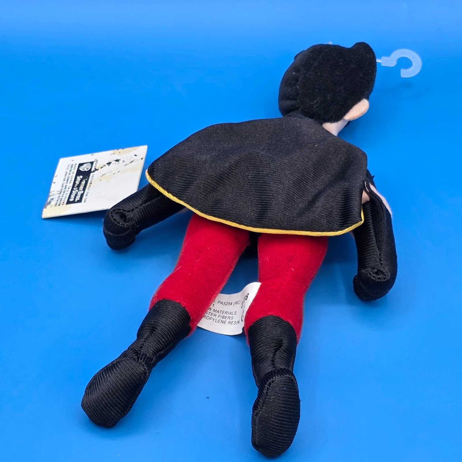 Warner Bros. Studio Store Plush DC Comics Character ROBIN - 1999 ~ Vintage Plush - Thumbnail 5