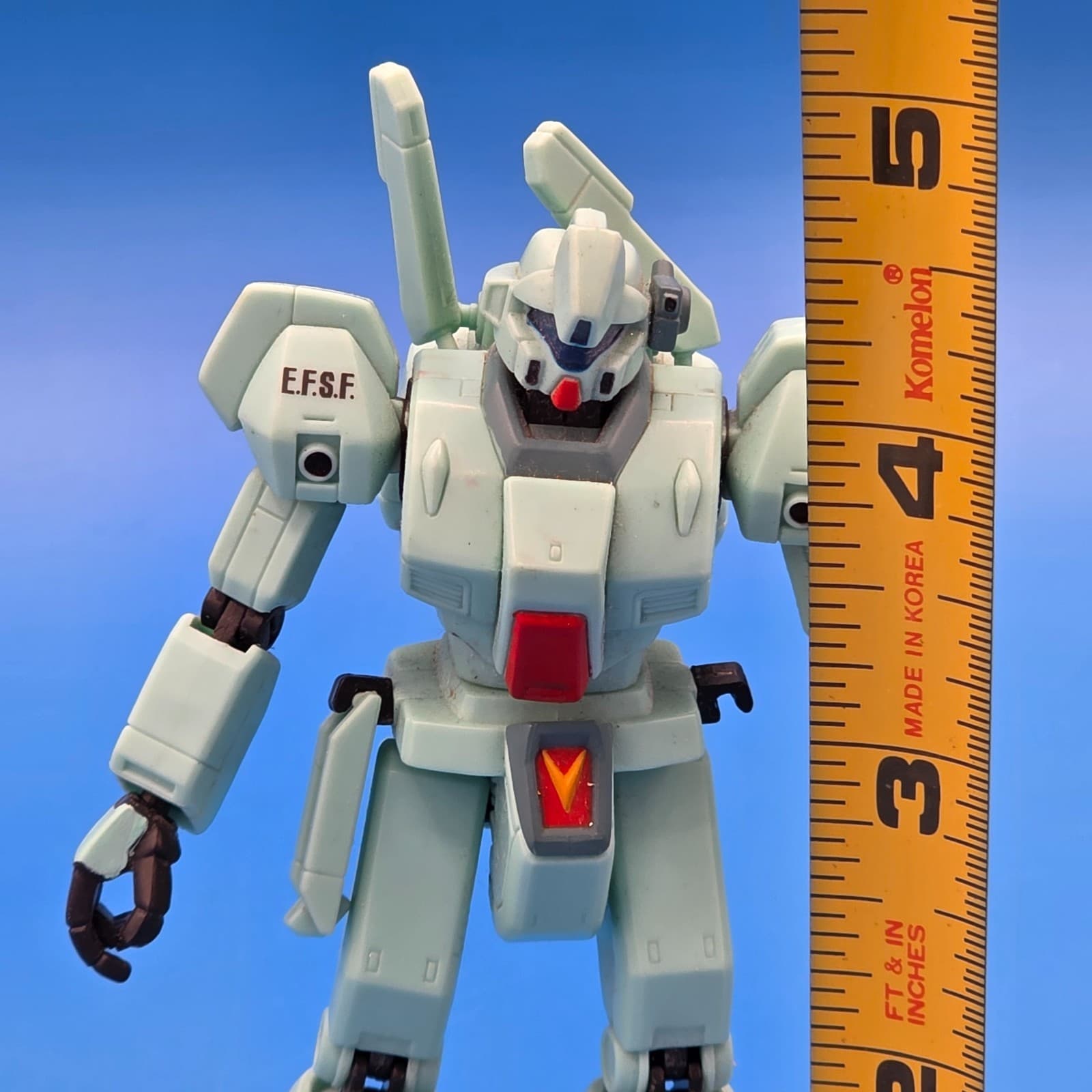 Bandai Mobile Suit Gundam Fighter Jegan MS In Action Figure - Thumbnail 4