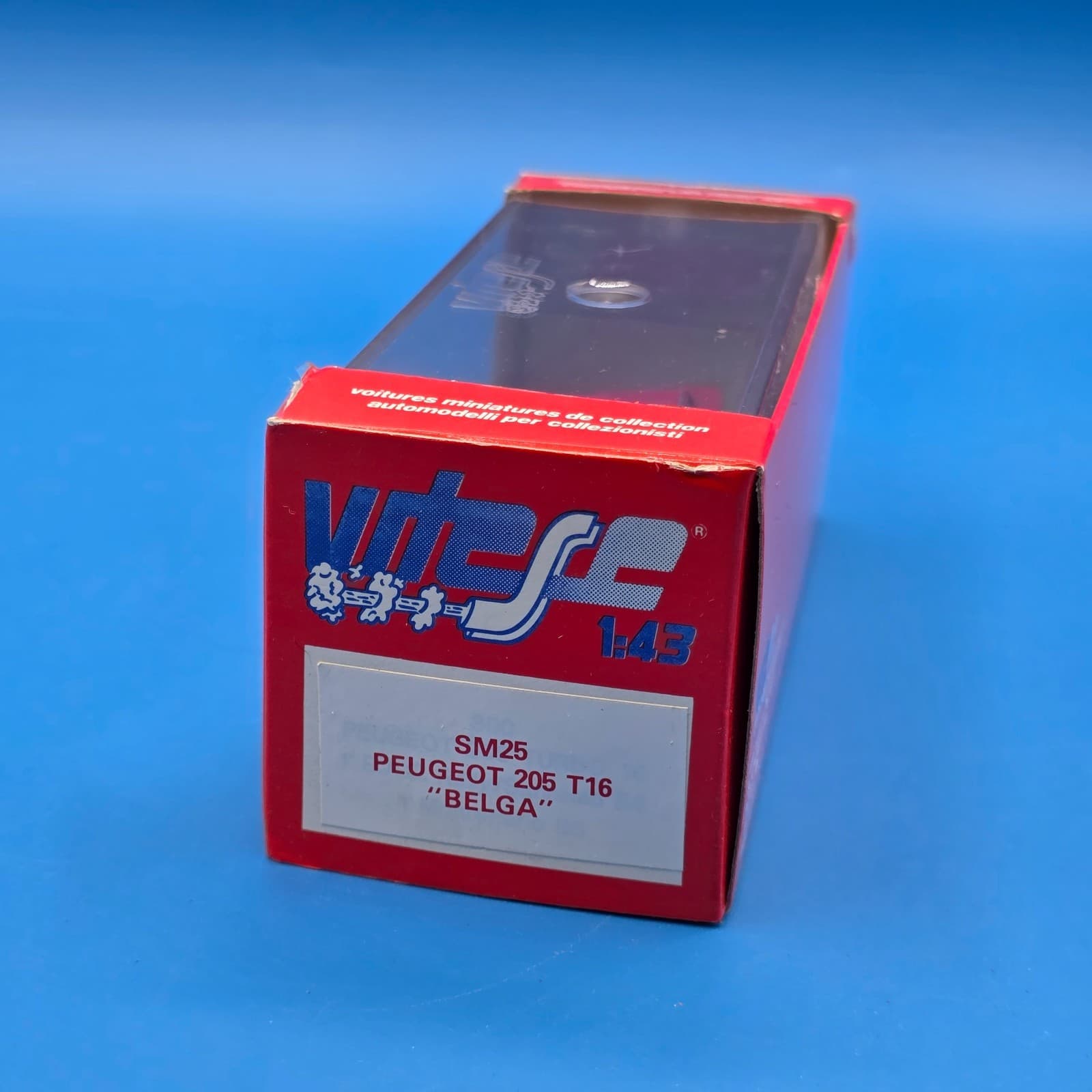 Vitesse 1/43 Scale Model Car SM25 - Peugeot 205 T16 - Belga - Thumbnail 4