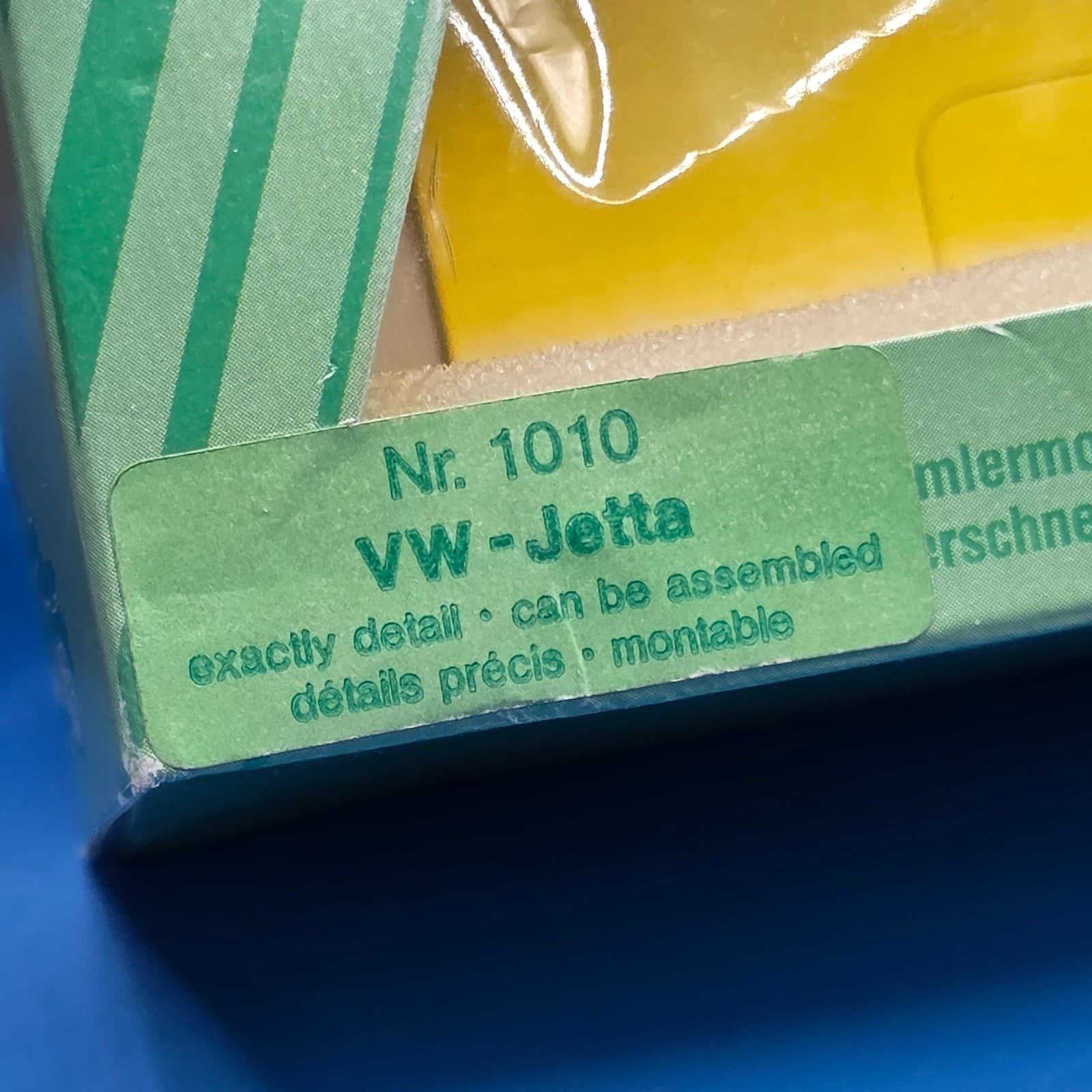 SCHABAK VOLKSWAGEN VENTO JETTA No 1011/1012 SEDAN GERMAN DIE CAST CAR MODEL 1/43 - Thumbnail 10