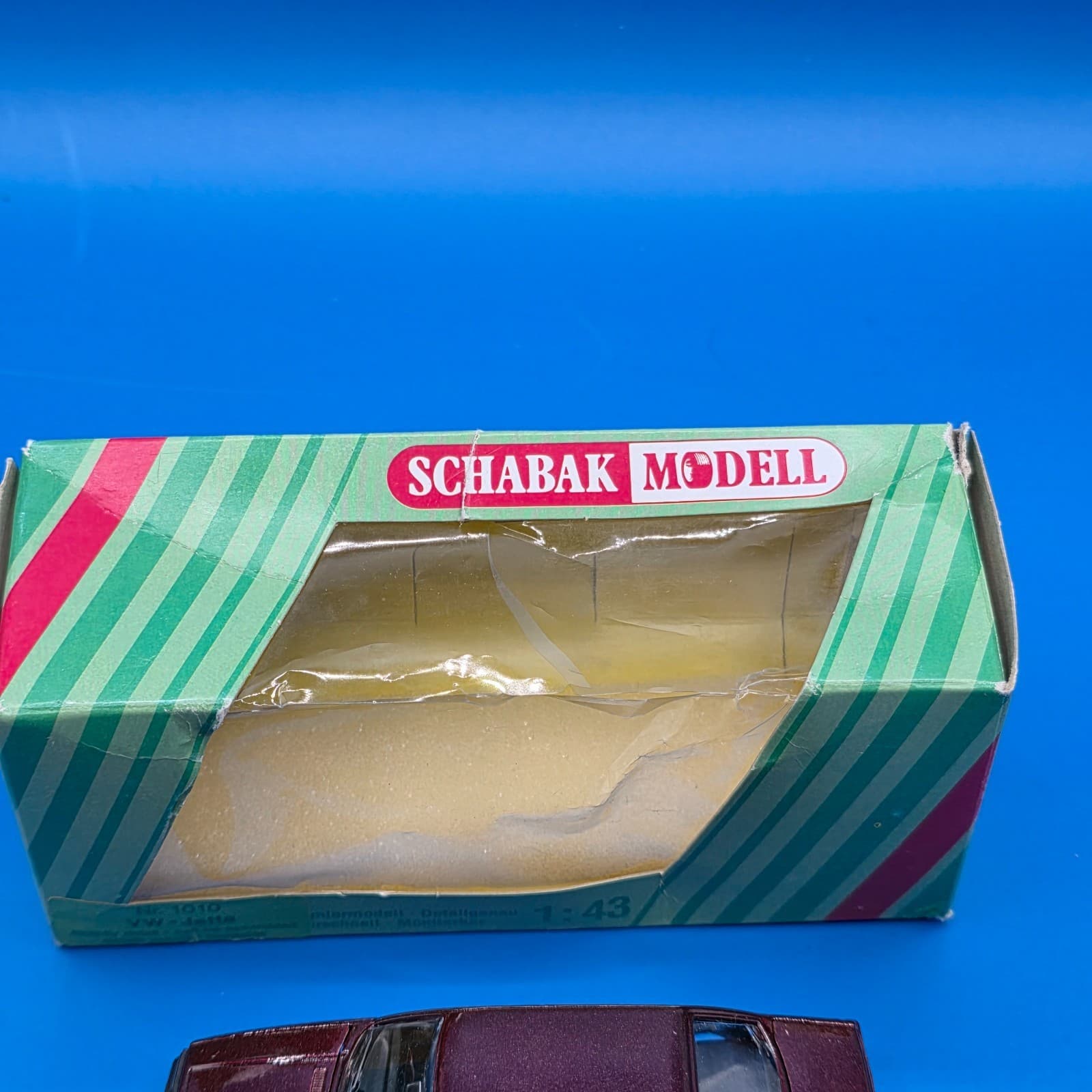SCHABAK VOLKSWAGEN VENTO JETTA No 1011/1012 SEDAN GERMAN DIE CAST CAR MODEL 1/43 - Thumbnail 2