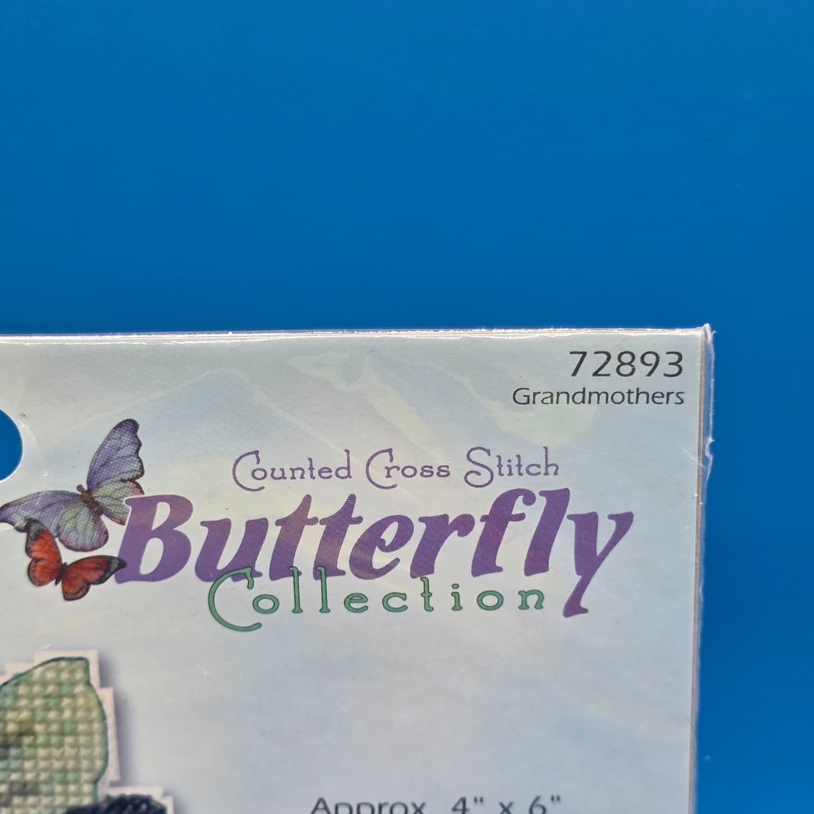 Dimensions Butterfly Collection Grandmothers Counted Cross Stitch Kit 72893 - Thumbnail 5