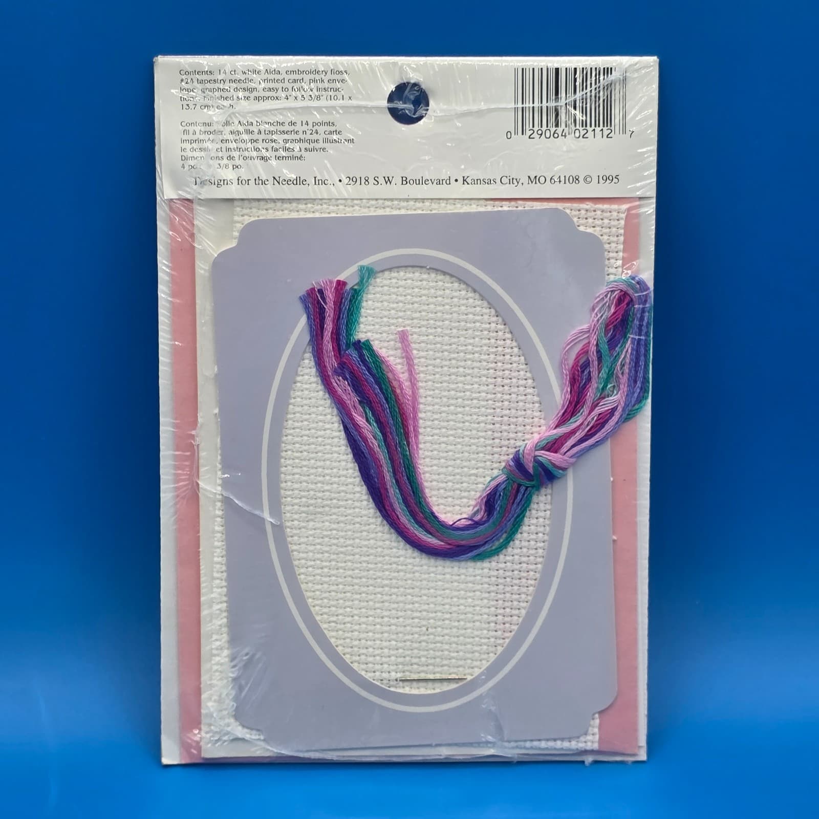 Stitch & Send #2112 - Very Special Grandma - Counted Cross Stitch Kit - Thumbnail 4
