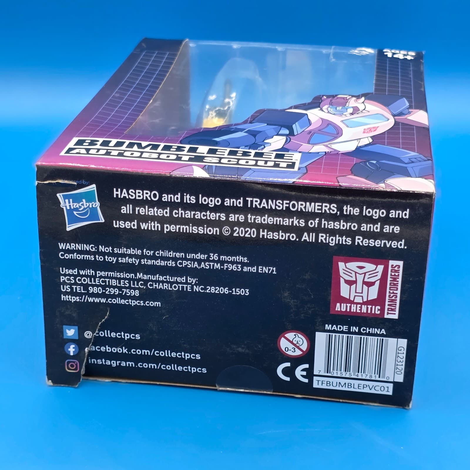 Transformers Bumblebee SEALED Autobot Scout PVC Statue By PCS NEW - Thumbnail 4