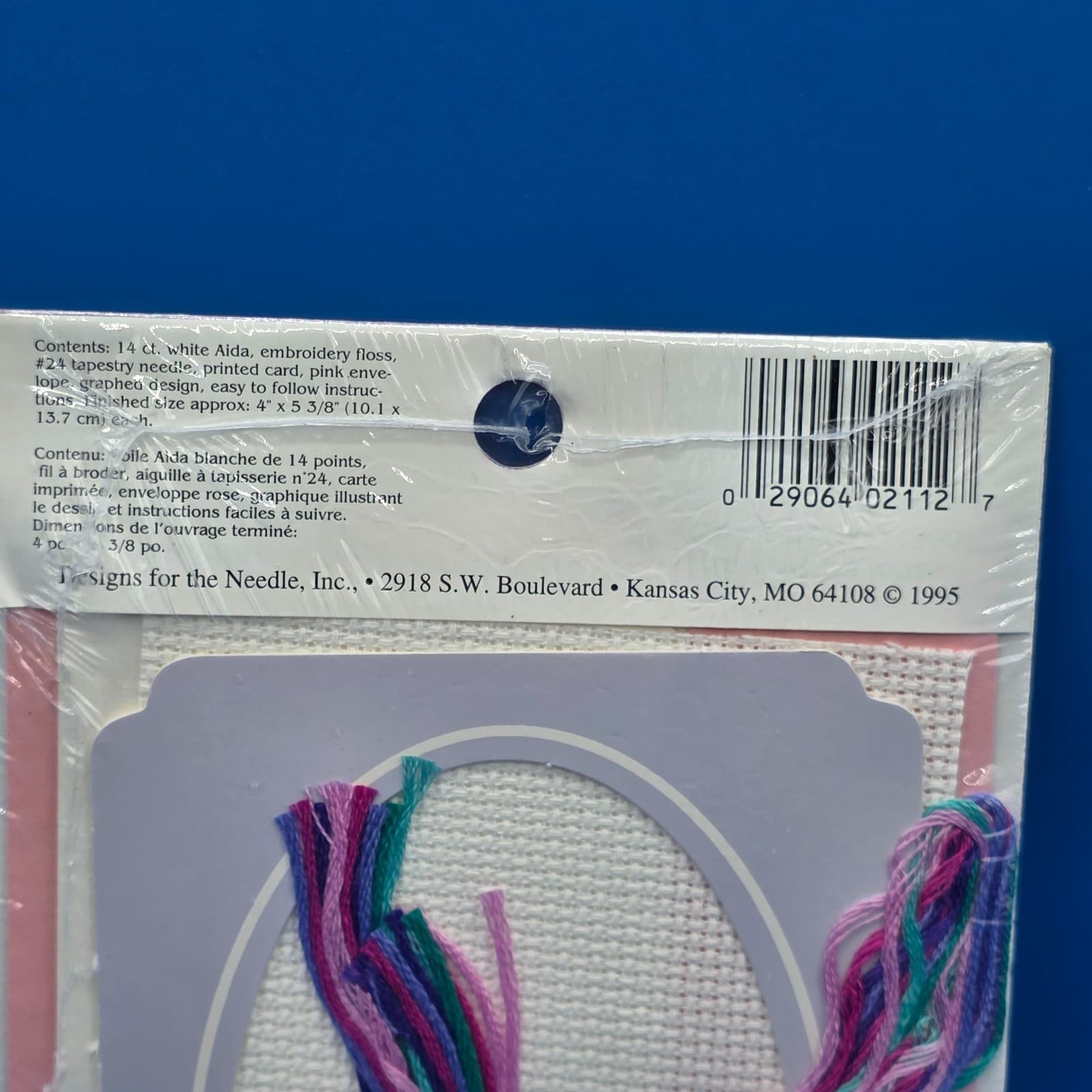 Stitch & Send #2112 - Very Special Grandma - Counted Cross Stitch Kit - Thumbnail 3