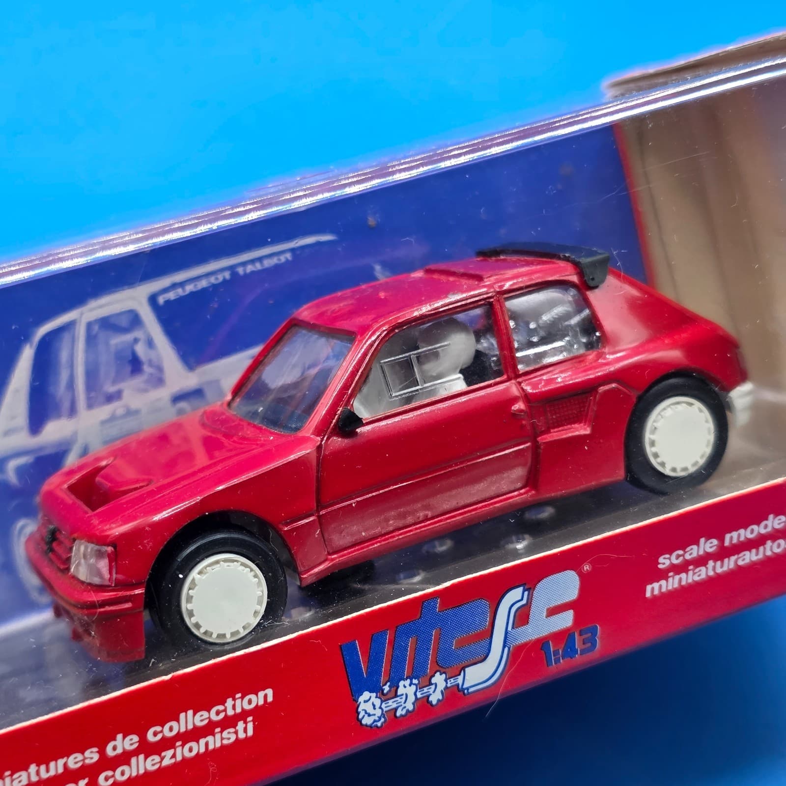 Vitesse 1/43 Scale Model Car SM25 - Peugeot 205 T16 - Belga - Thumbnail 7