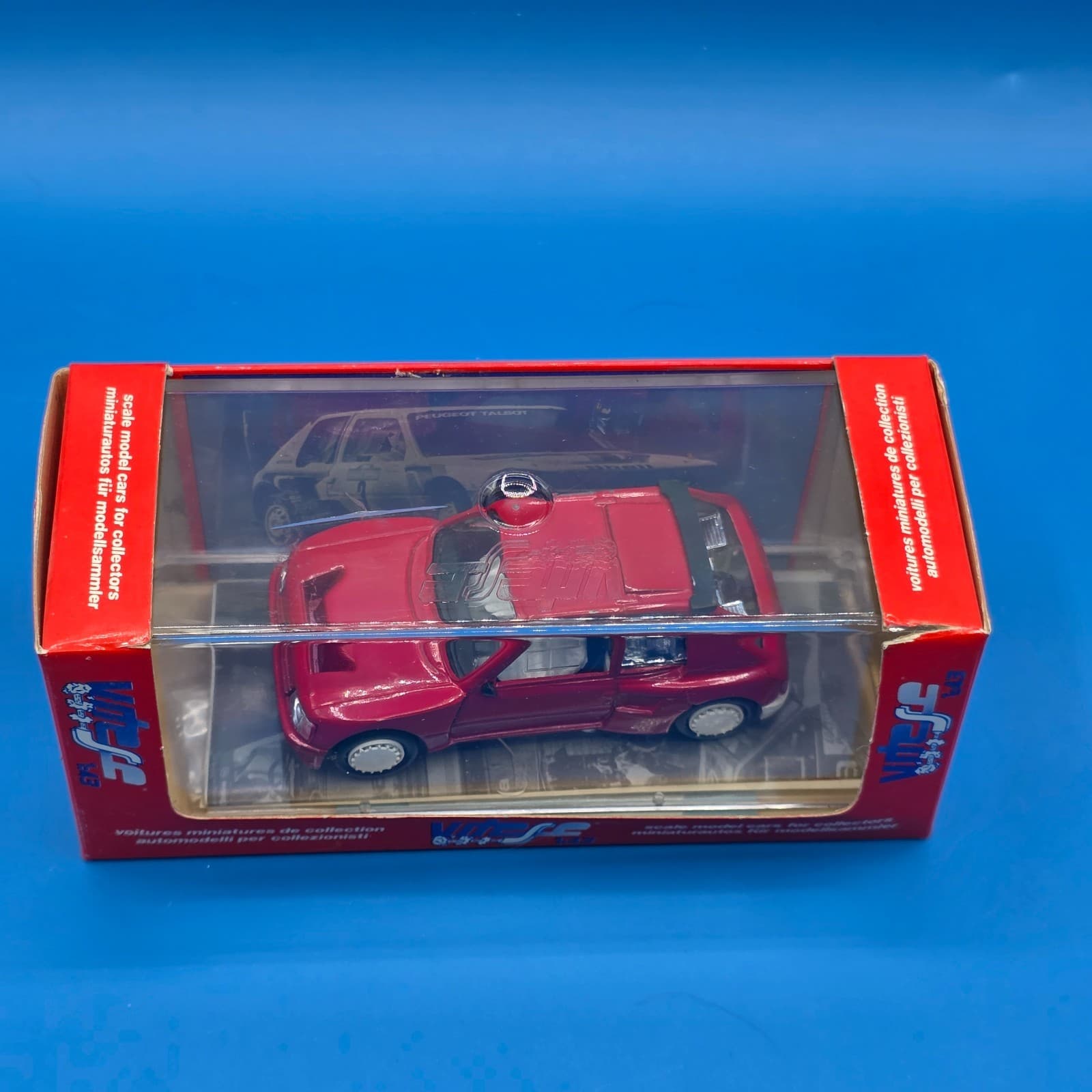 Vitesse 1/43 Scale Model Car SM25 - Peugeot 205 T16 - Belga - Thumbnail 2
