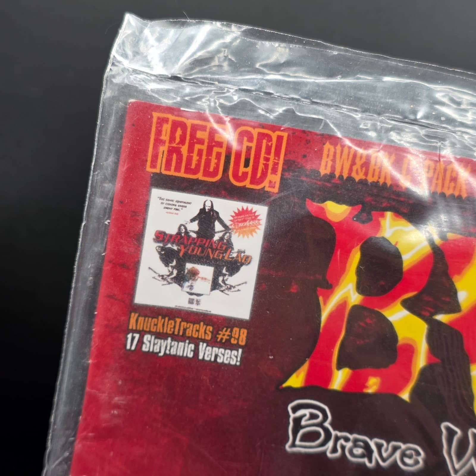 BW & BK Magazine #98 Brave Words & Bloody Knuckles w/CD SLAYER UNEARTH KITTIE - Thumbnail 2
