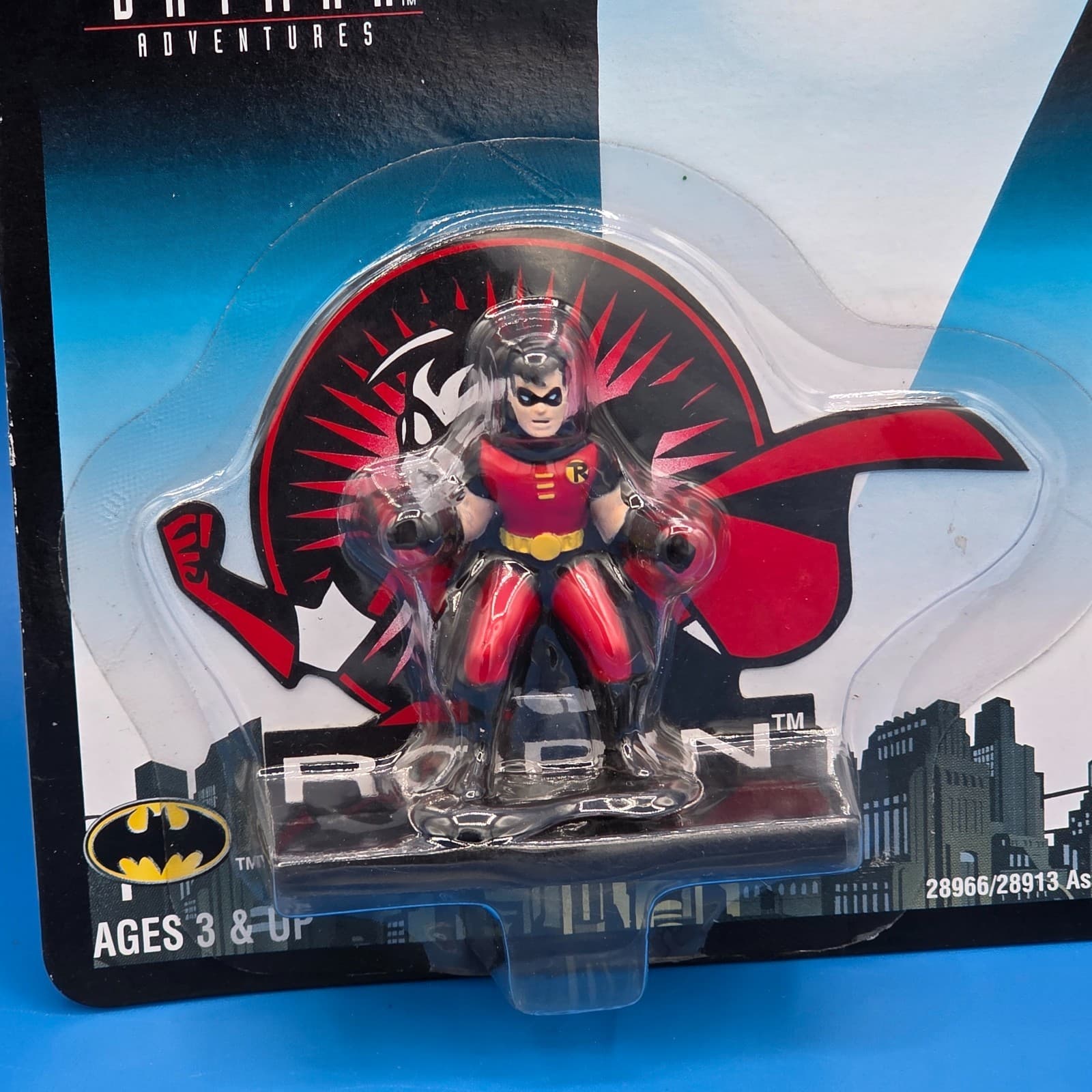 Batman The New Adventures Robin Die Cast Metal Figure New in Box Kenner NIP - Thumbnail 3