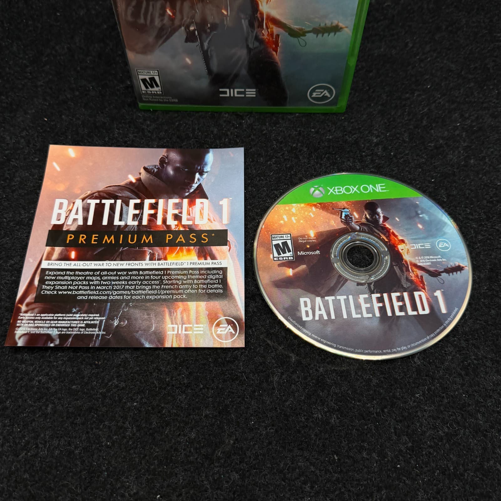 Microsoft XBOX ONE Battlefield 1 2016 TESTED - Thumbnail 4