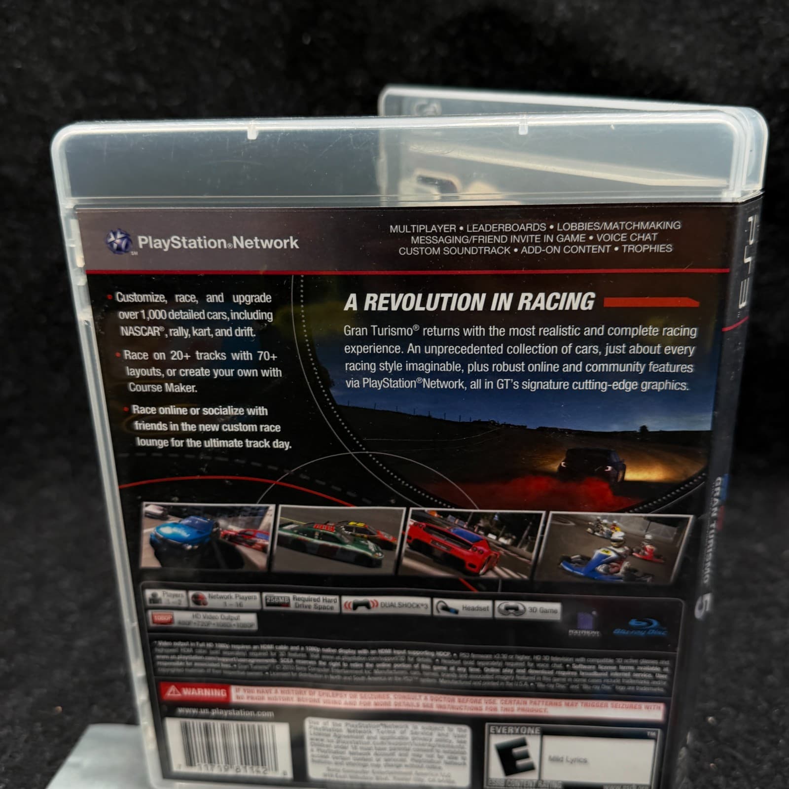Gran Turismo 5 - PS3 2010 - CIB - Cleaned, Tested, Working! - Thumbnail 4