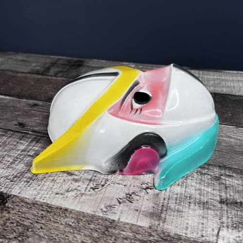 VINTAGE NEO-HUMAN CASSHERN MASK ROBOT HUNTER HALLOWEEN CARNIVAL KID MASK PLASTIC - Thumbnail 6