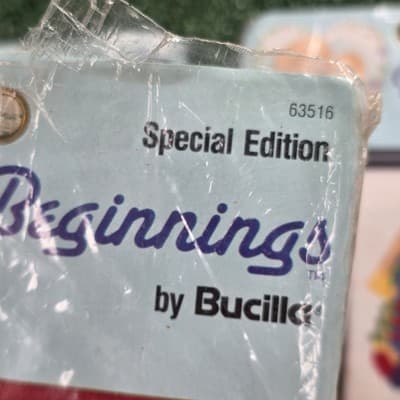 Beginnings by Bucilla Quickpoint for Kids Sneakers Teddy Bear Kissing Dogs - Thumbnail 7