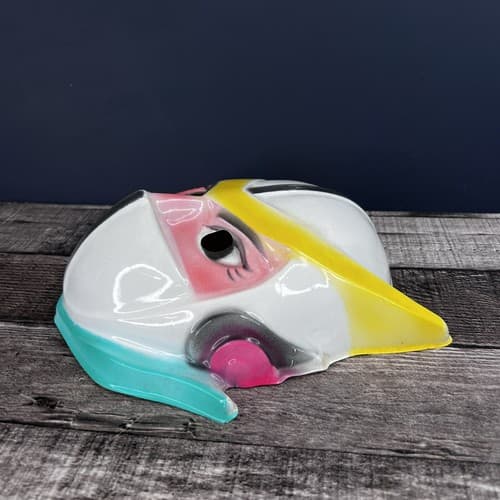 VINTAGE NEO-HUMAN CASSHERN MASK ROBOT HUNTER HALLOWEEN CARNIVAL KID MASK PLASTIC - Thumbnail 4