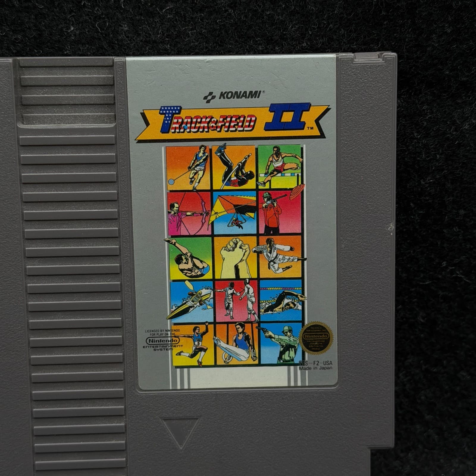 Track & Field II 2 (Nintendo Entertainment System, 1989) NES Cartridge Only - Thumbnail 2