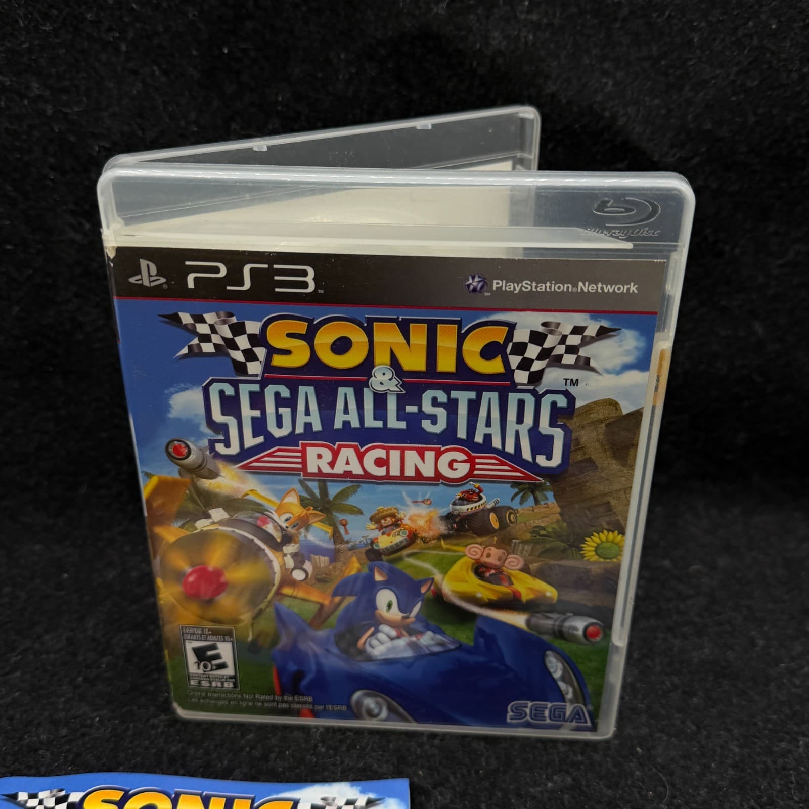 Sonic & Sega All-Stars Racing (Sony PlayStation 3, 2010) PS3 CIB Complete - Thumbnail 2