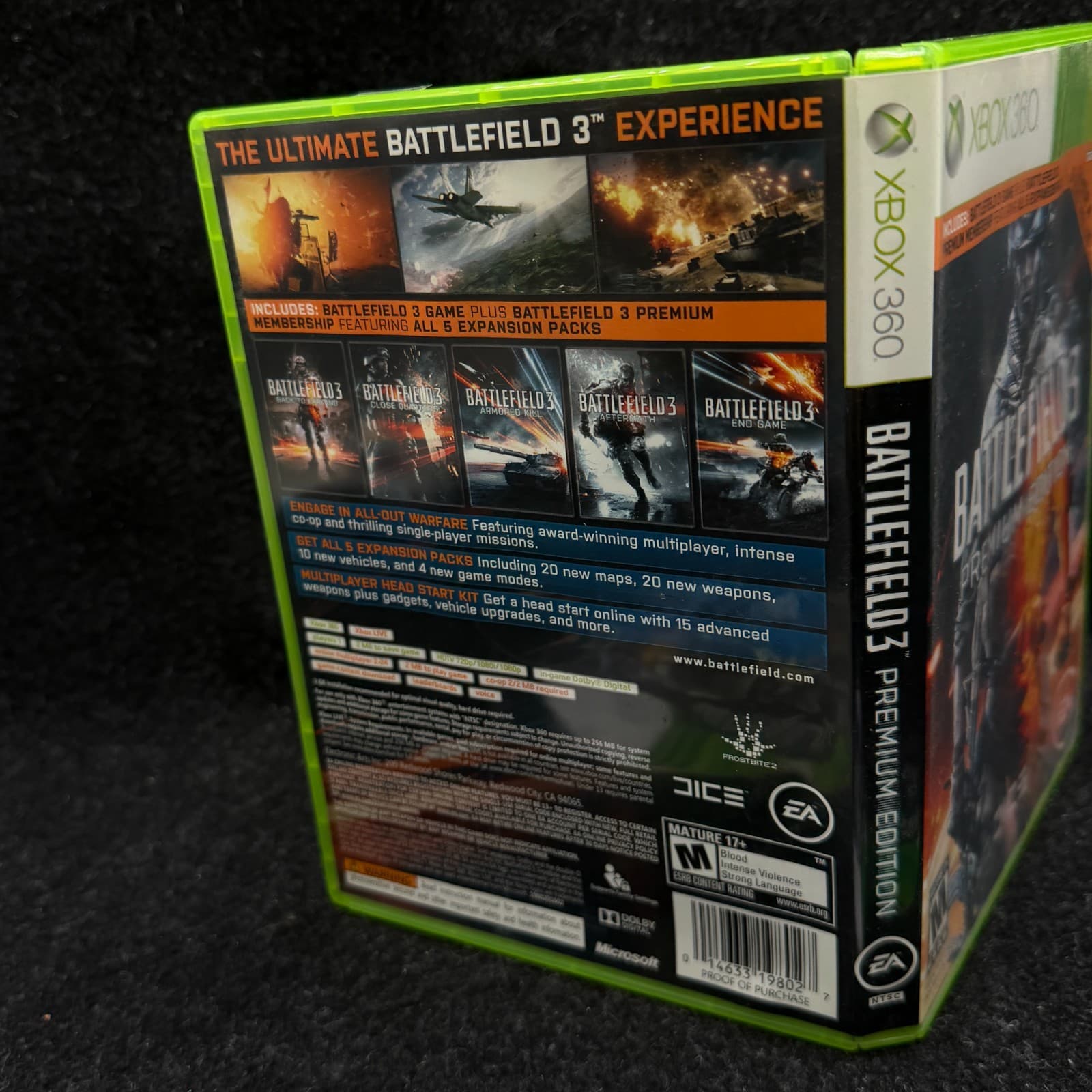 Battlefield 3: Premium Edition (Xbox 360) NO MANUAL - Thumbnail 3