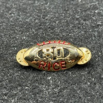 49ers Pin FANTASY San Francisco 49ers Pin Jerry Rice Gold Cast 3-D Football Pin - Thumbnail 4