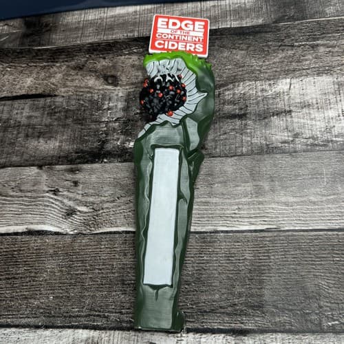 EDGE OF THE CONTINENT CIDERS BEER TAP HANDLE 11.75" INCHES TALL - Thumbnail 8