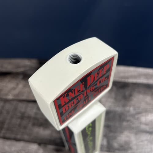 Knee Deep Brewing Co. Fine Craft Beer Tap Handle Hoptologist 9" Inches Tall - Thumbnail 10