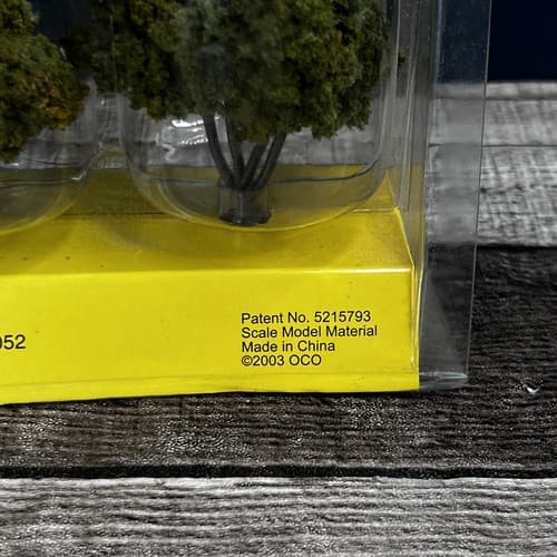 NEW Woodland Assembled Tree Light Green 3" Train Scenery N/HO TR1503 - Thumbnail 5
