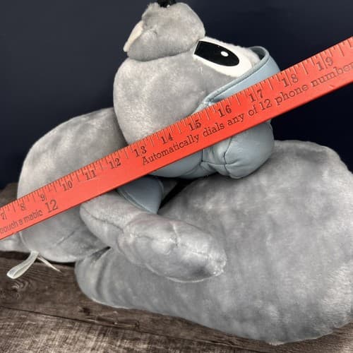 Vintage 2000 Rocky of Rocky and Bullwinkle Bean Bag Big Plush Toy - Thumbnail 12