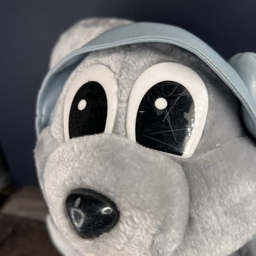 Vintage 2000 Rocky of Rocky and Bullwinkle Bean Bag Big Plush Toy - Thumbnail 3