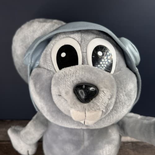 Vintage 2000 Rocky of Rocky and Bullwinkle Bean Bag Big Plush Toy - Thumbnail 2