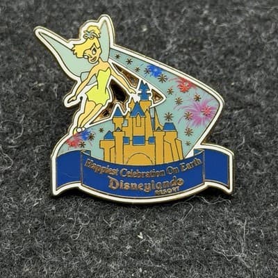 Disneyland Resort Pin 2005 Tinkerbell Happiest Celebration on Earth - VINTAGE! - Thumbnail 2