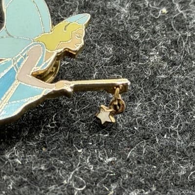 Disney Blue Fairy Dangling Star Wand From Pinocchio Pin - Thumbnail 3