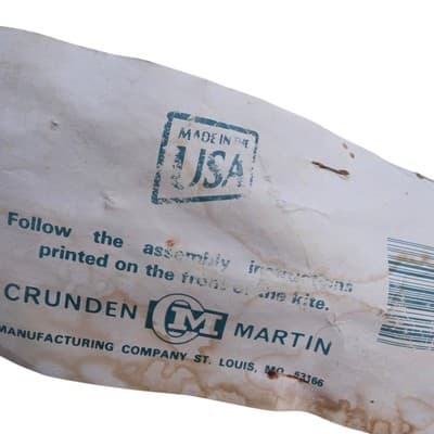 Vintage Top Flite Kite #111 TIGER CRUNDEN MARTIN MADE IN USA RARE - Thumbnail 12