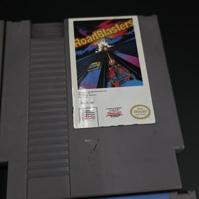 Lot Of 4 NES Cartridges Road Blaster Solar Jetman Xevious RC Pro Am - Thumbnail 5