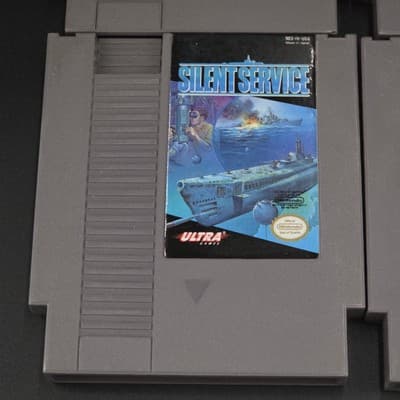4 NES Cartridges Mickey Mousecapade Operation Wolf Silent Service Bayou Billy - Thumbnail 3