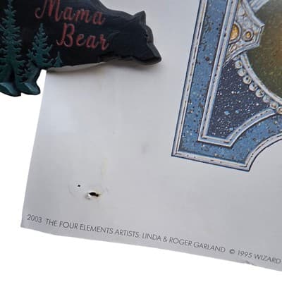 Four Elements Poster 2003 Linda Roger Garland Fantasy Switzerland 23.75" x 36” - Thumbnail 4