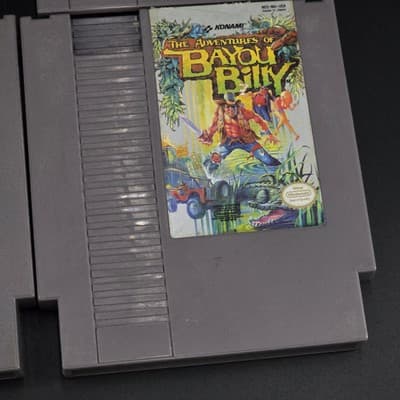 4 NES Cartridges Mickey Mousecapade Operation Wolf Silent Service Bayou Billy - Thumbnail 2