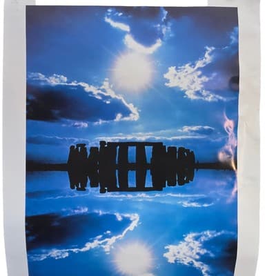 Vintage 1993 Portal Publications Stone Hedge SP117 Litho Poster 23.75"x36" - Thumbnail 2