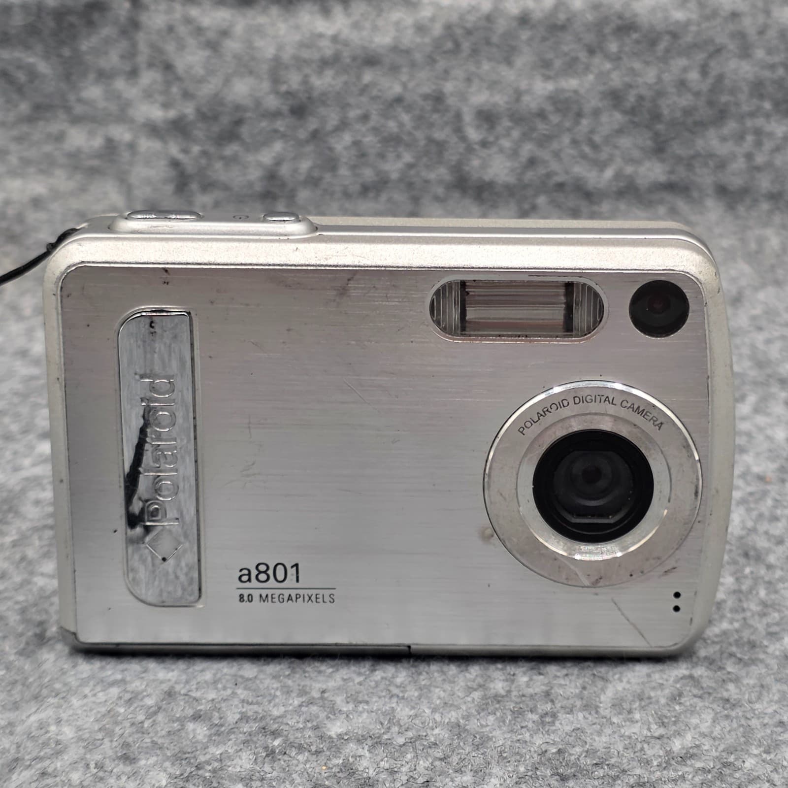 Polaroid A801 8MP 4X Digital Zoom Camera (Silver) - Thumbnail 2