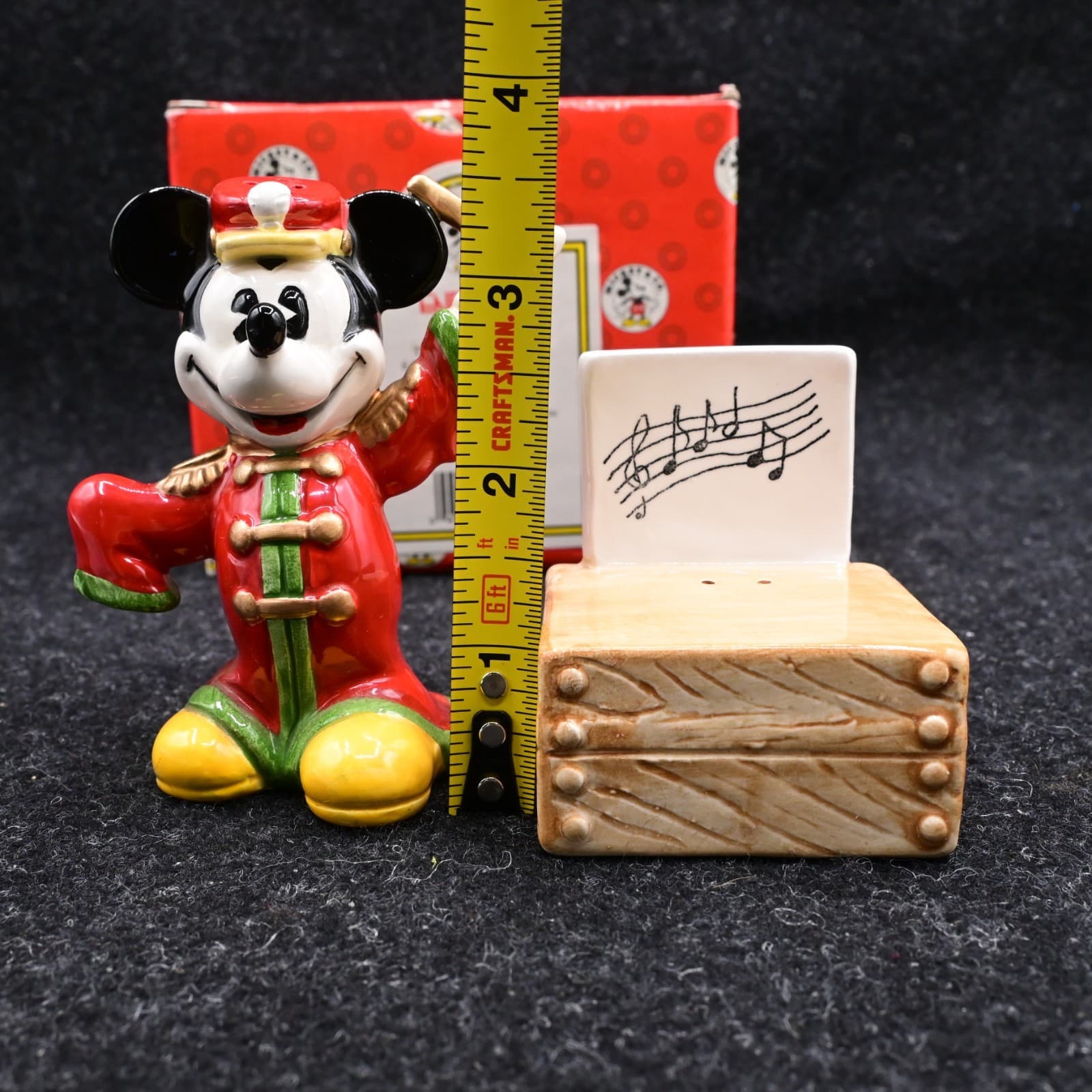 Disney Mickey Enesco Salt & Pepper Shakers - Thumbnail 7