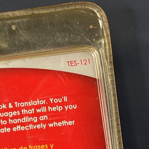 NEW Franklin TES-121 English - Spanish Quick Translator and Phrasebook SEALED - Thumbnail 7