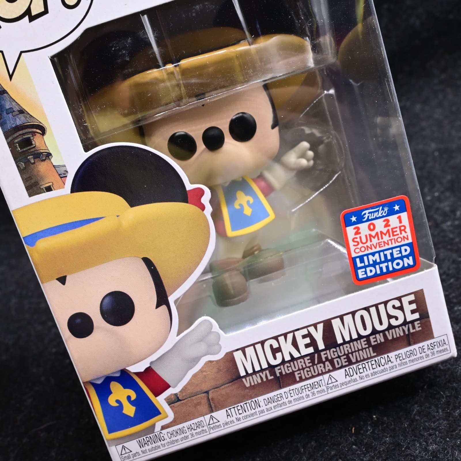 Funko Pop! Animation - Mickey Mouse Musketeer 1042 - Official Funkon Sticker - Thumbnail 5