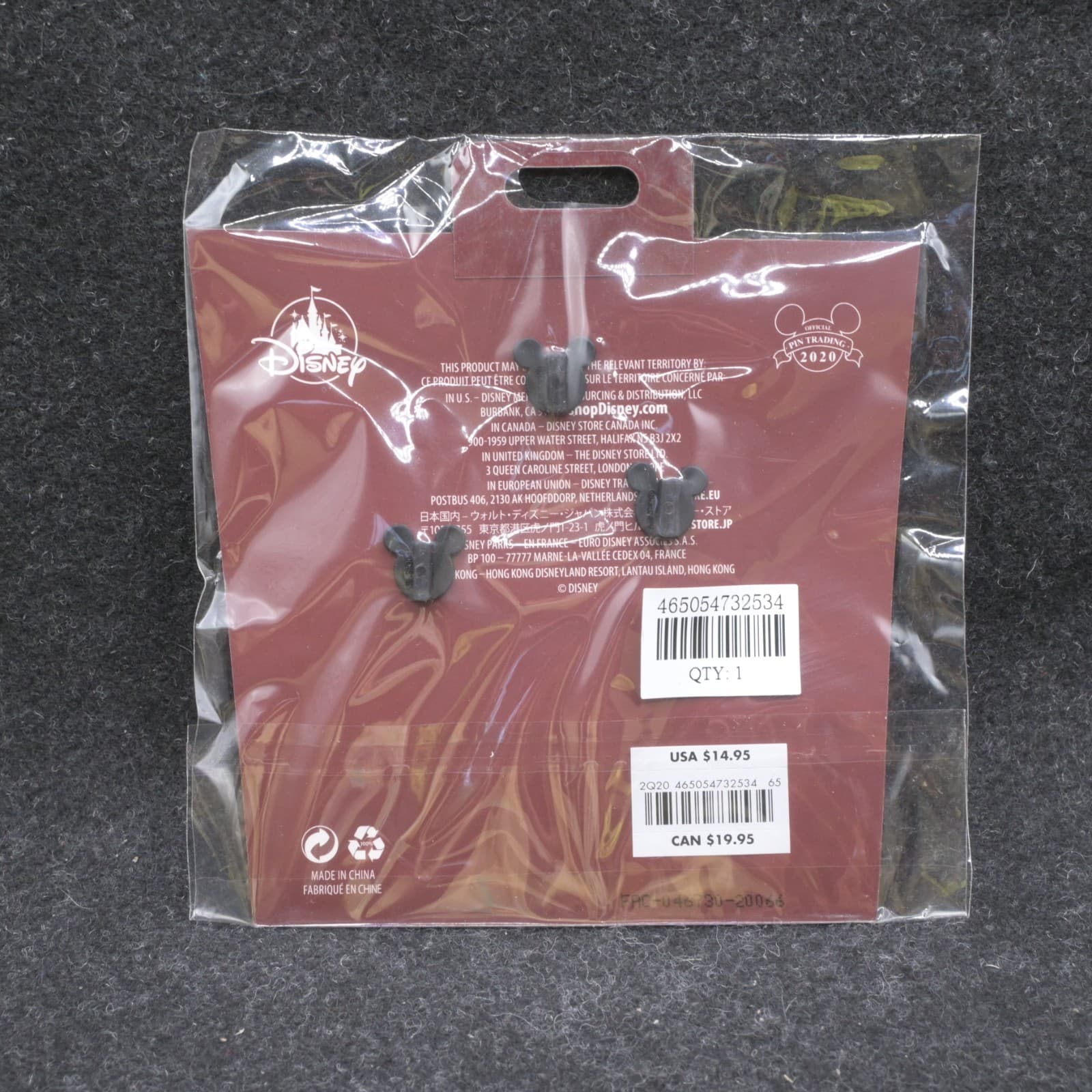 Disney Store Television Raised on Disney Magic Home Mouseketeer Ear Hat Pin Set - Thumbnail 3