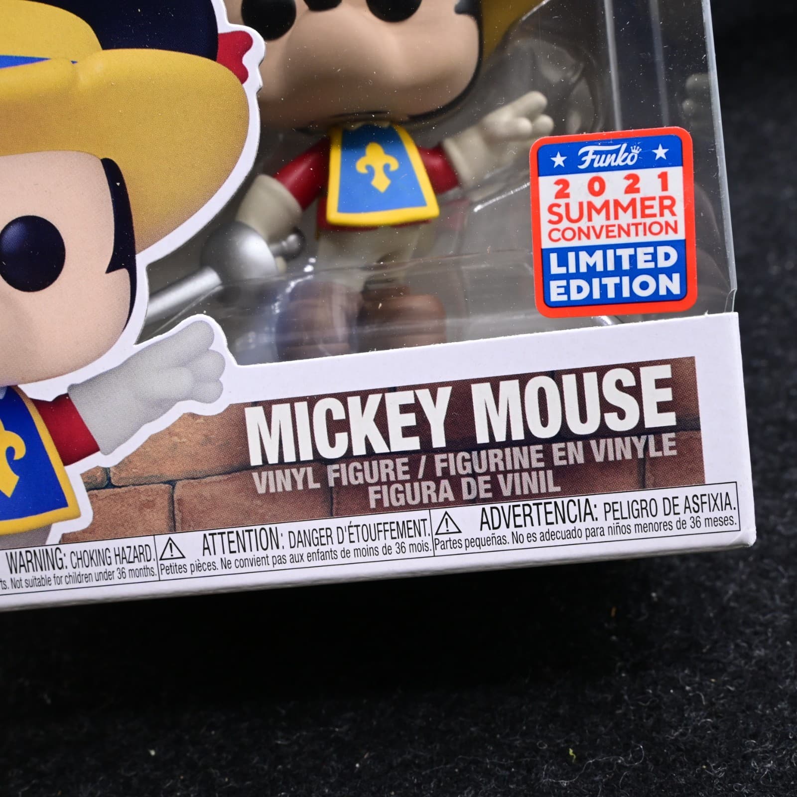 Funko Pop! Animation - Mickey Mouse Musketeer 1042 - Official Funkon Sticker - Thumbnail 6
