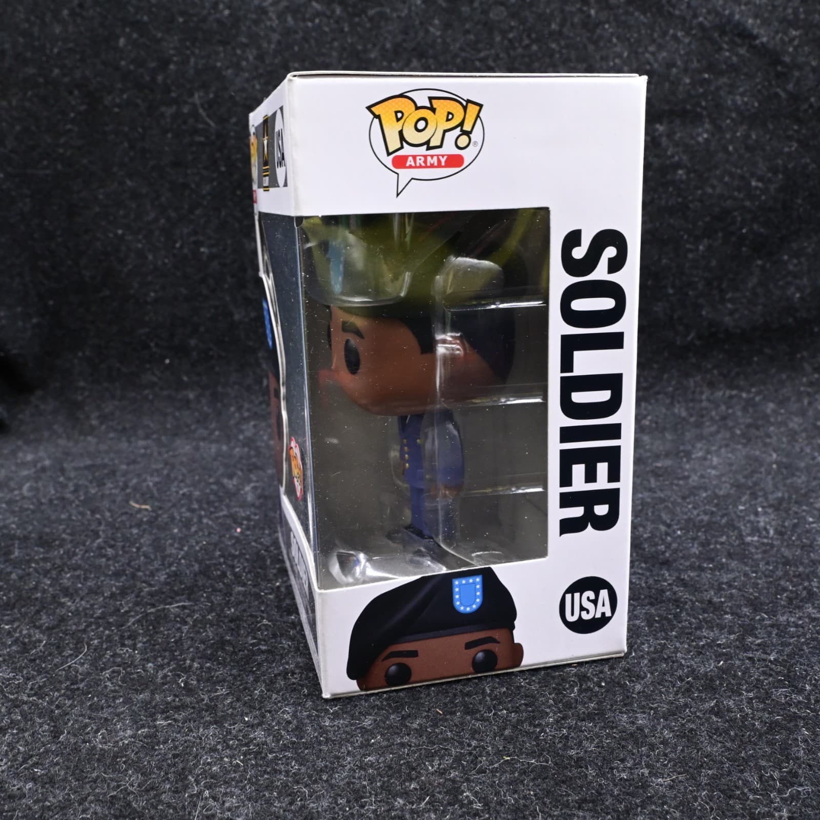 Funko Pop Army! U.S Army: Soldier USA (Male Army Service Uniform) - Thumbnail 8