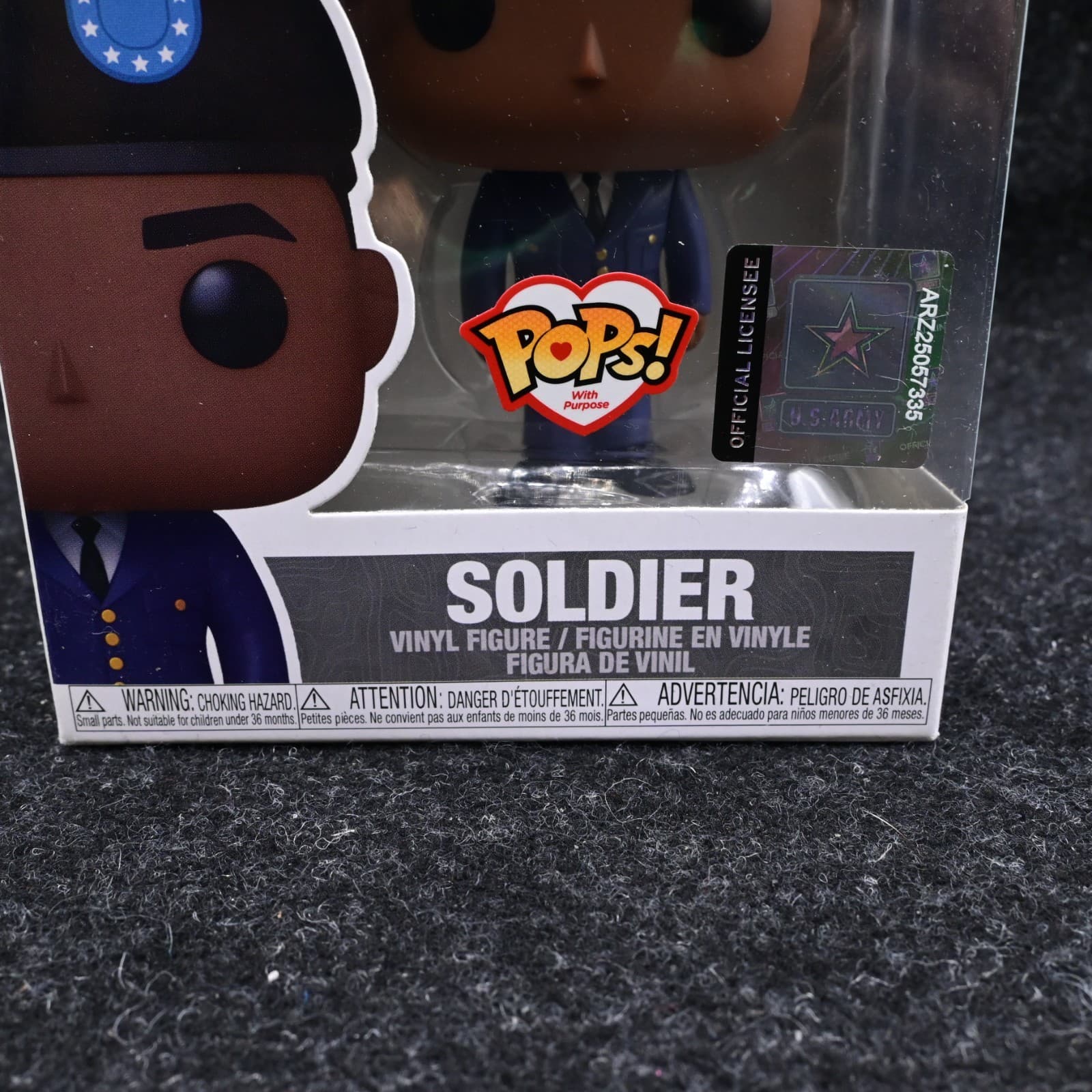 Funko Pop Army! U.S Army: Soldier USA (Male Army Service Uniform) - Thumbnail 3
