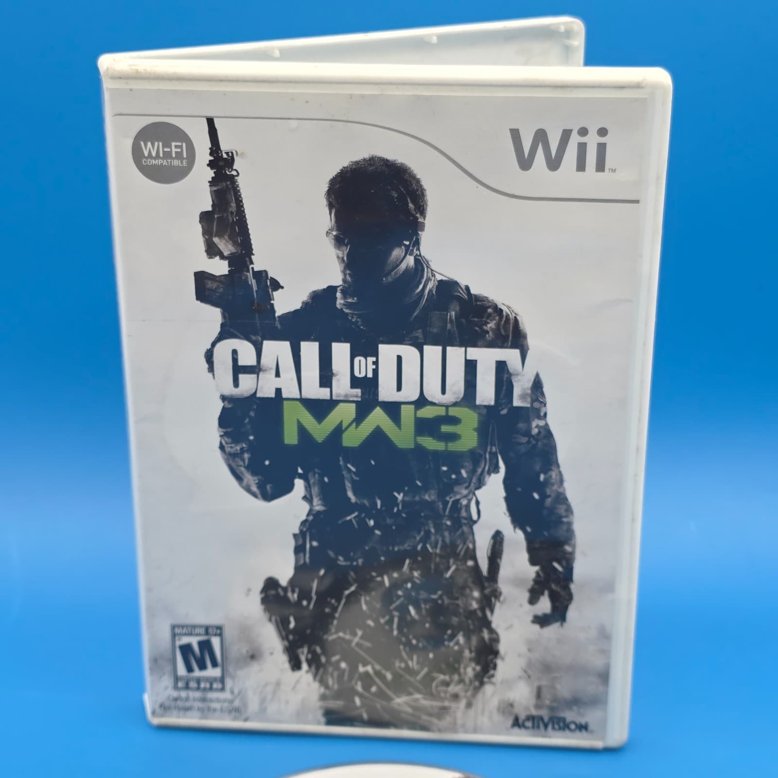Call of Duty: Modern Warfare 3 (Nintendo Wii, 2011) NO MANUAL - Thumbnail 4