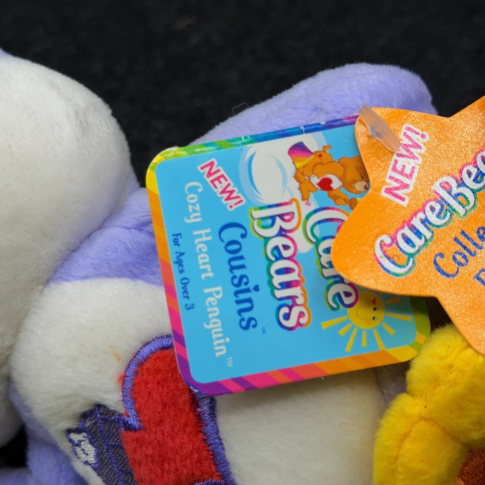 NEW Care Bears Cousin Collector's Edition Cozy Heart Penguin 7" Bean Plush Toy - Thumbnail 4
