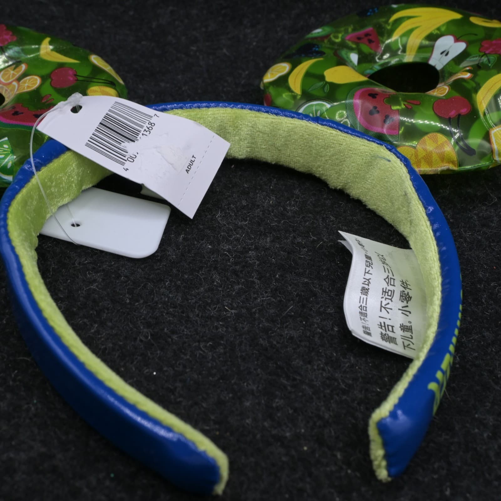 Disney Park Mickey Ears Sweet Summer Fruit Inflatable Pool Headband NWT - Thumbnail 8