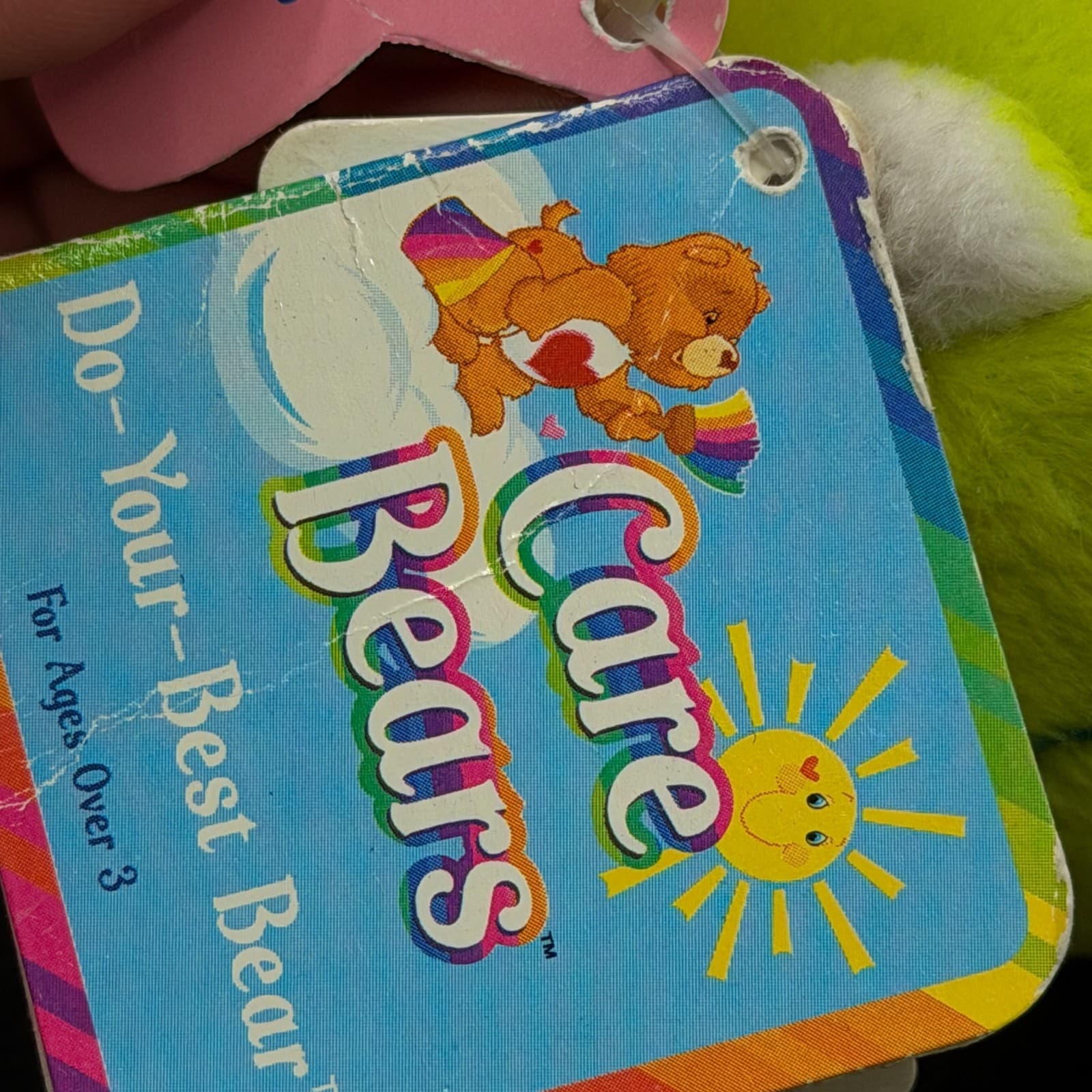 Care Bears 2002 Series 1 Collector's Edition NWT "Do Your Best Bear 9" Kite Vtg - Thumbnail 5